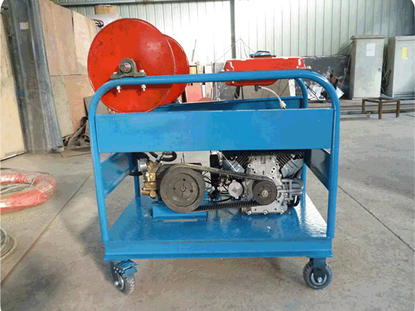 双缸汽油管道疏通机