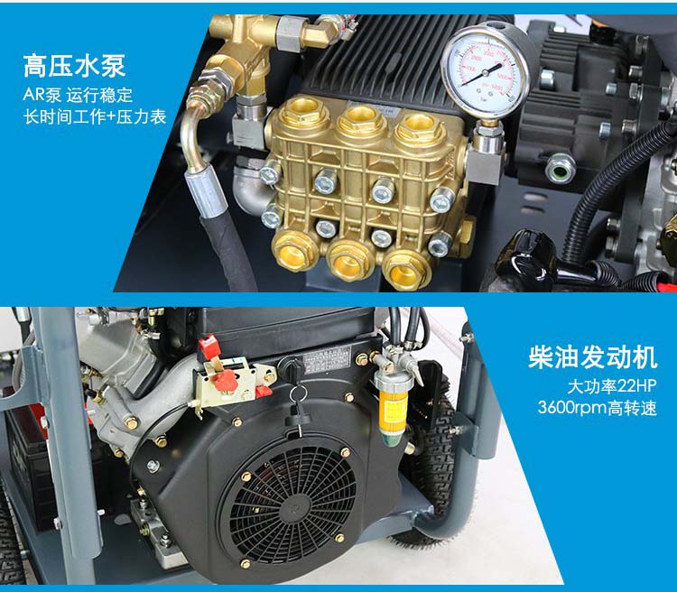 全自动高压冲洗机特点