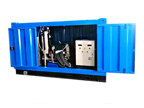 混凝土搅拌站搅拌罐高压清洗机