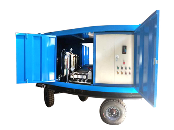 高压水混凝土墙面拉毛机