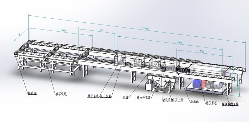 氧化皮清洗机实拍图