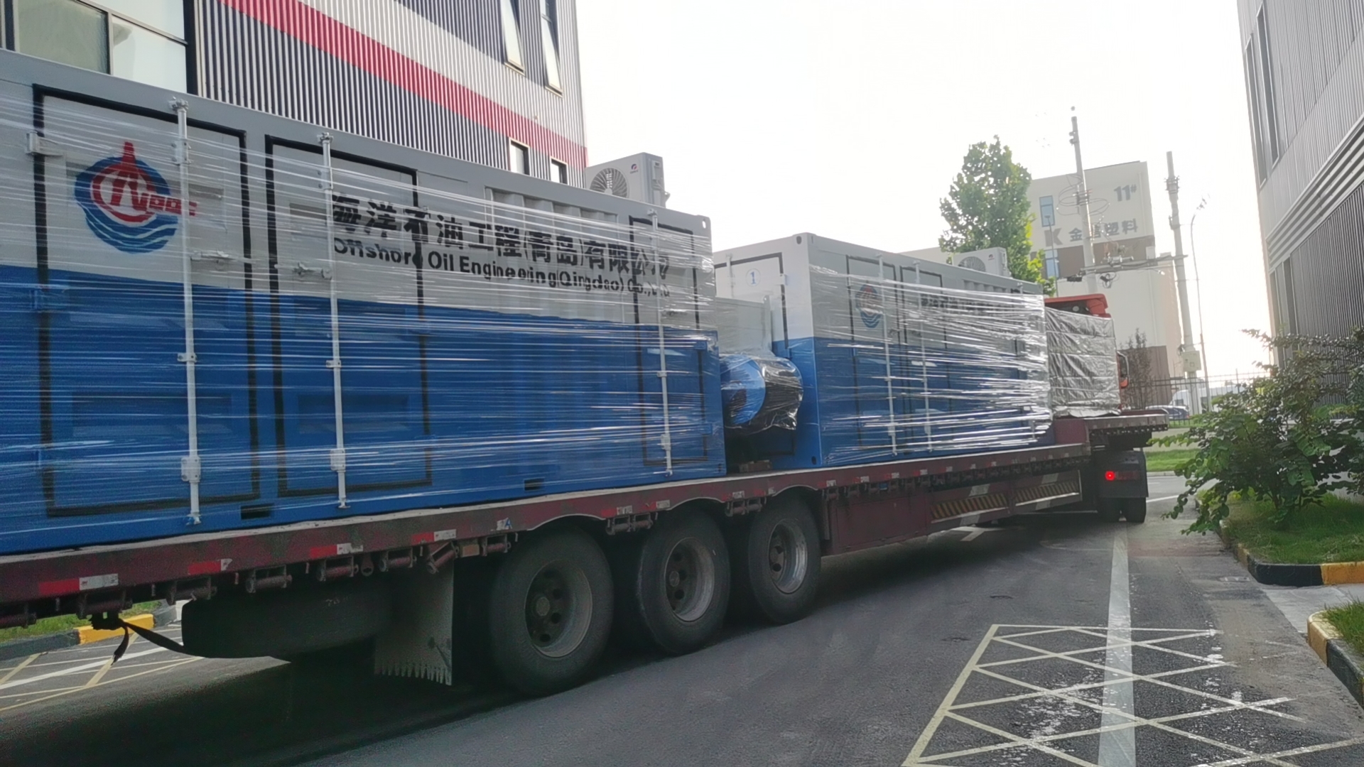 发往中海油的使用现场