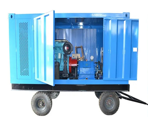 矿业工业管道高压清洗机