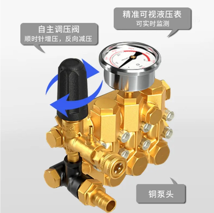  矿业工业管道高压清洗机