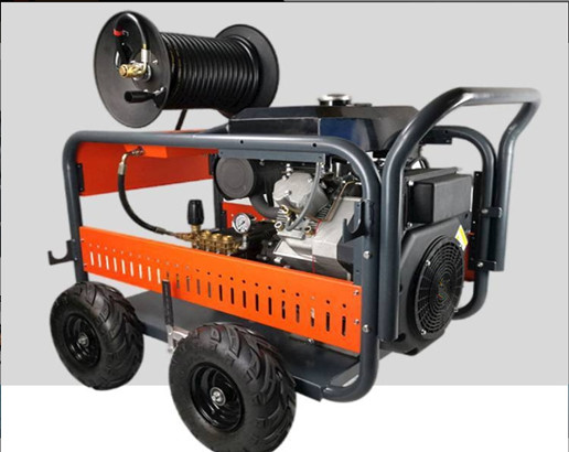  工业园区强力管道疏通机