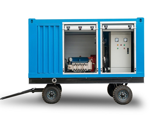  空冷塔换热器高压清洗设备