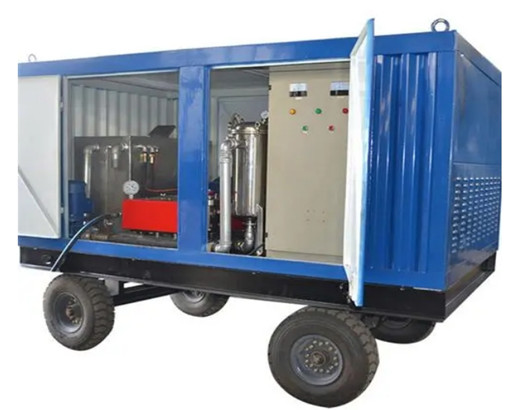 化肥厂管道除垢除锈清洗机