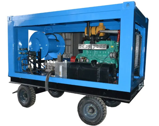 高压水射流管道疏通机