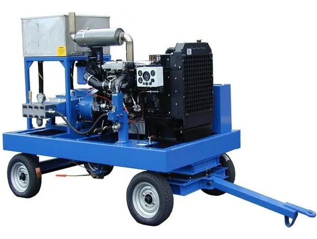 酒店流量大高压管道疏通机