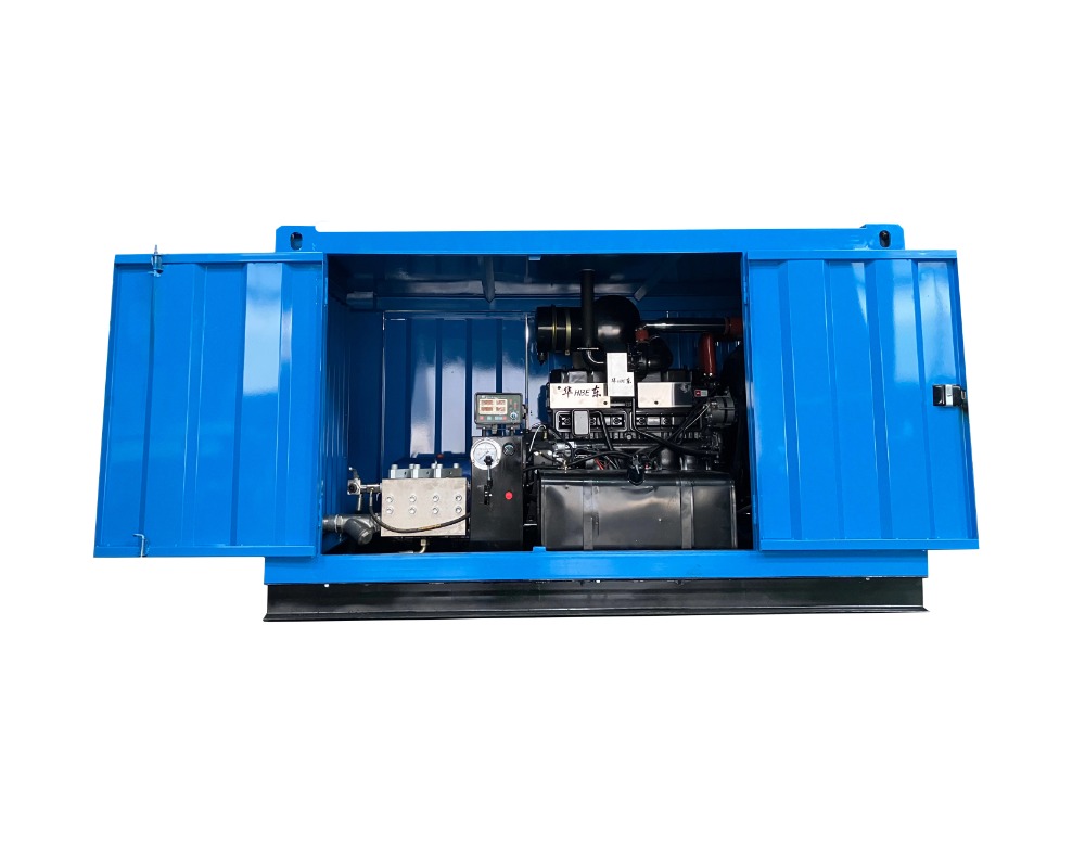 水刀引孔打桩设备