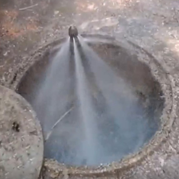 小区物业管道疏通机