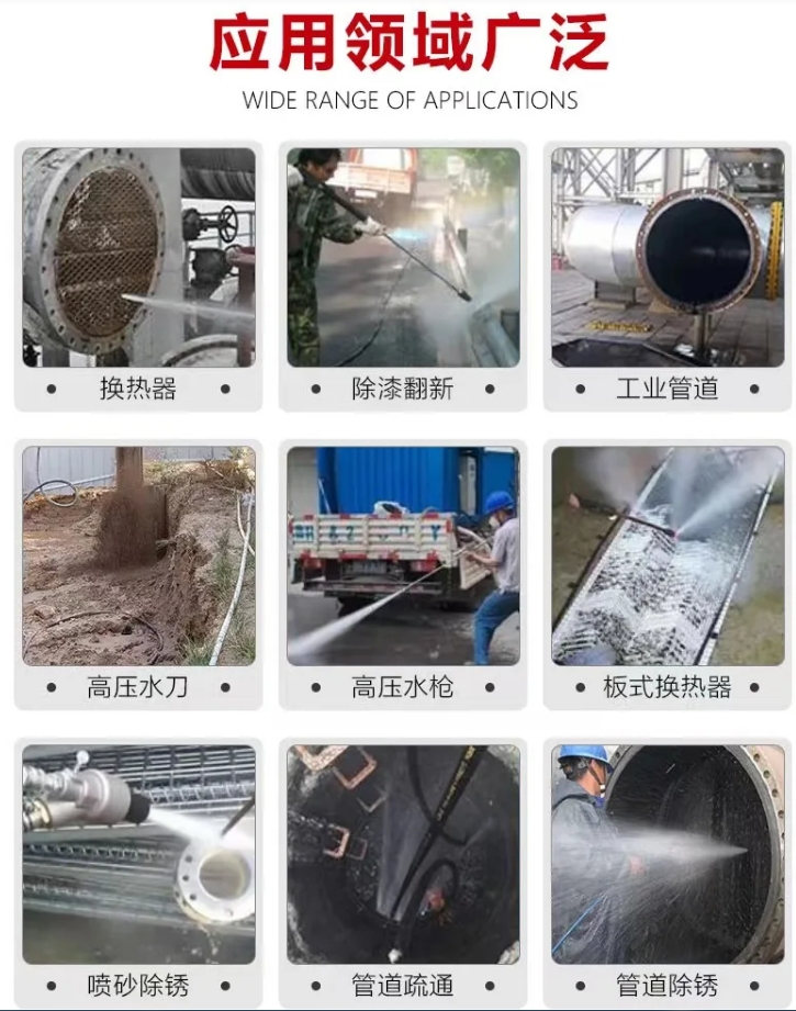 小区管道清洗机应用领域