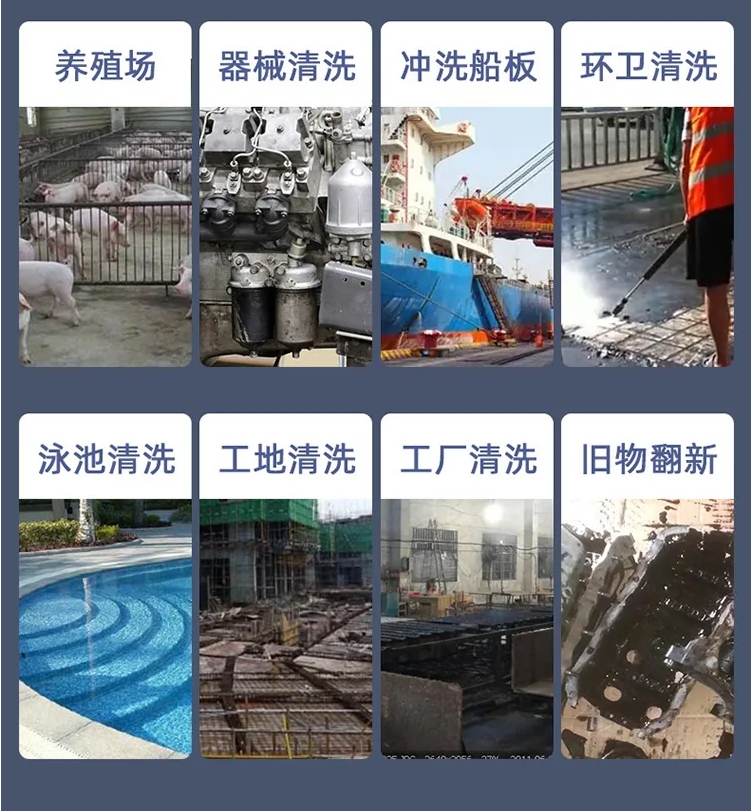 工业检修中常用的柴油机驱动高压清洗机